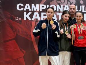 Rezultat de excepție pentru echipa de kata feminin juniori I la Campionatul Național de Shotokan