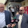 Cristian Popescu Piedone a votat la Fălticeni, împreună cu senatorul PSD Ioan Stan și primarul Cătălin Coman