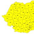 Atenționare meteo de precipitații, intensificări ale vântului, vreme deosebit de rece, lapoviță și ninsoare la altitudini mari
