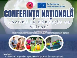 Conferință pentru părinți și specialiști preocupați de educația copiilor cu tulburări din spectrul autist, la Suceava