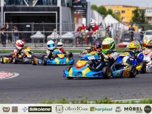 Frații Vladimir și Andrei Rebenciuc au debutat în forță în noua ediție a Campionatului Național de Karting