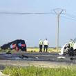 Accidentul de la Făurei. Foto ISU Brăila