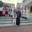 Paul împreună cu preotul Mihai Cobziuc