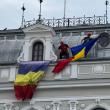 Drapelul României, de pe Centrul Muzeal „Cazinoul Băilor”, înlocuit cu unul nou