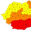 Cod galben de instabilitate atmosferică și val de căldură cu disconfort termic ridicat