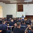 Tinerii jandarmi care încep practica în teren, instruiți anti-șpagă