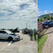 Nouă răniți, printre care și un minor, în urma a două accidente rutiere
