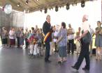Festivitatea de deschidere a Zilelor Sucevei – muzică populară, Cupluri de Aur şi Cetăţeni de Onoare